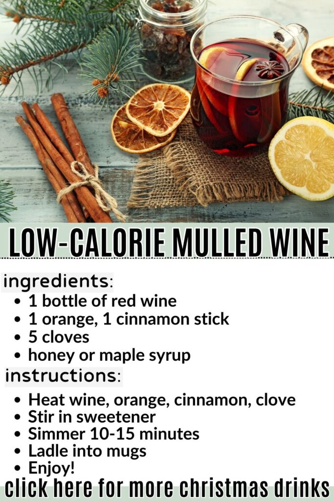 LOW-CALORIE MULLED WINE
