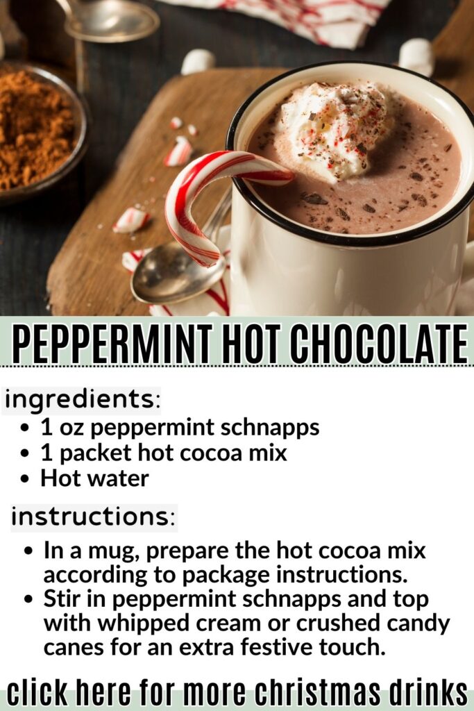 PEPPERMINT HOT CHOCOLATE