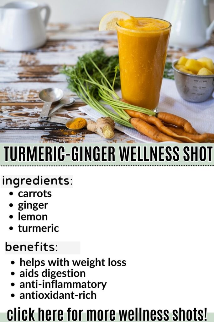 TURMERIC-GINGER WELLNESS SHOT