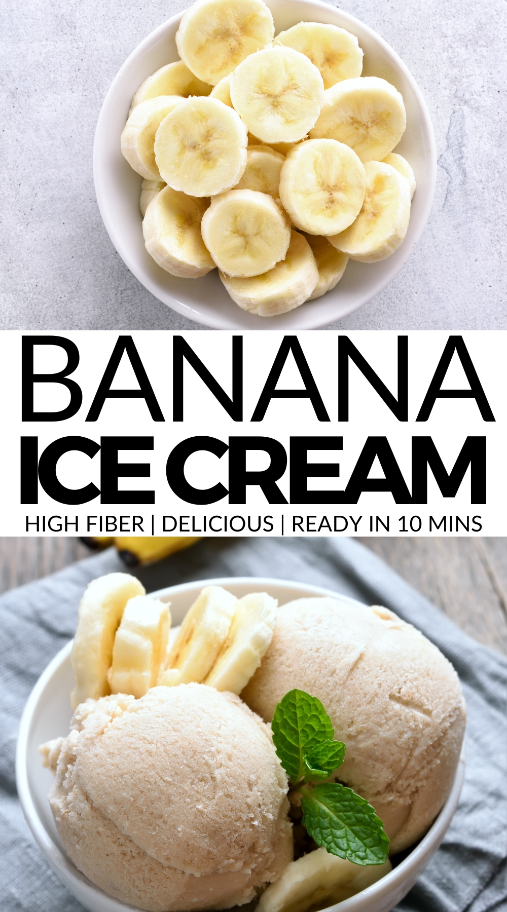 banana ice cream recipe summer