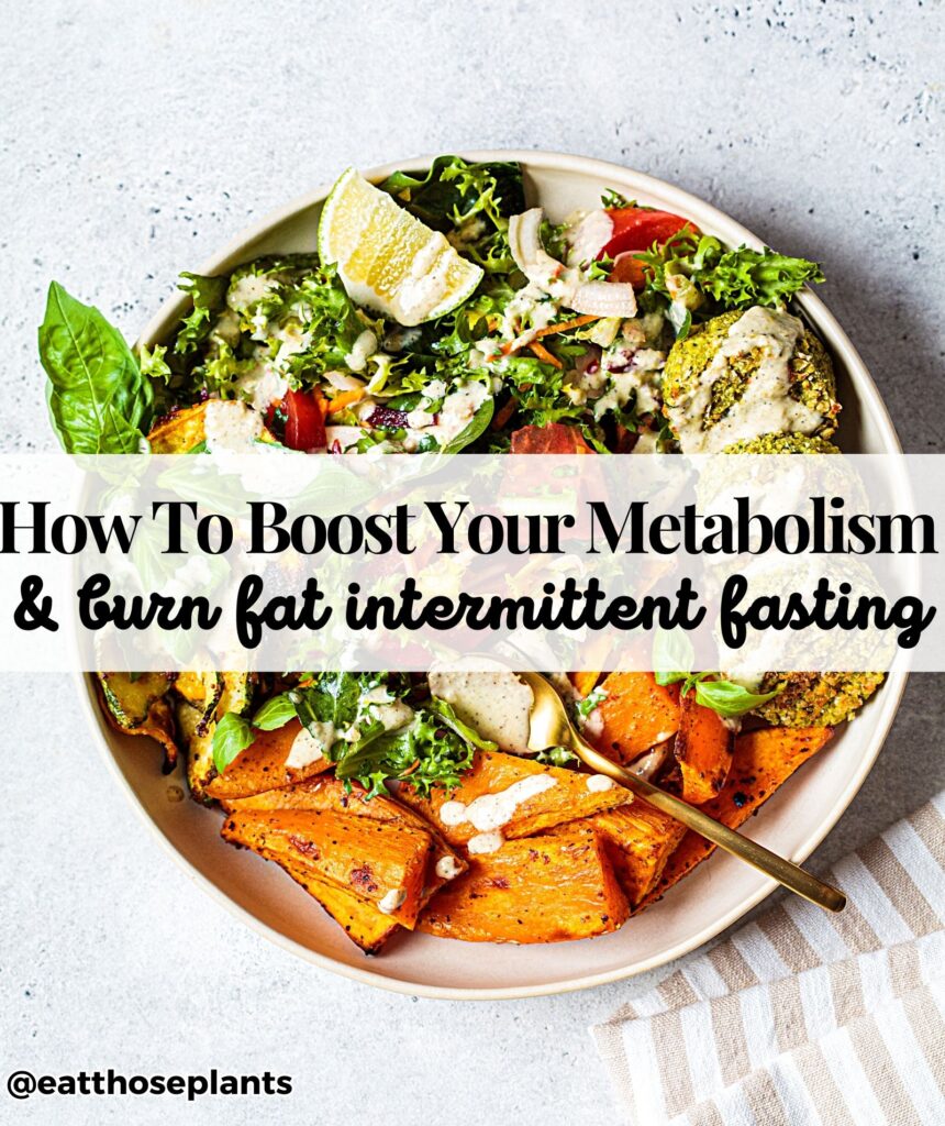 burn fat boost metabolism fasting