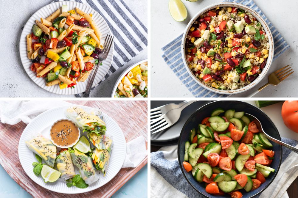 clean eating plant based spring meals