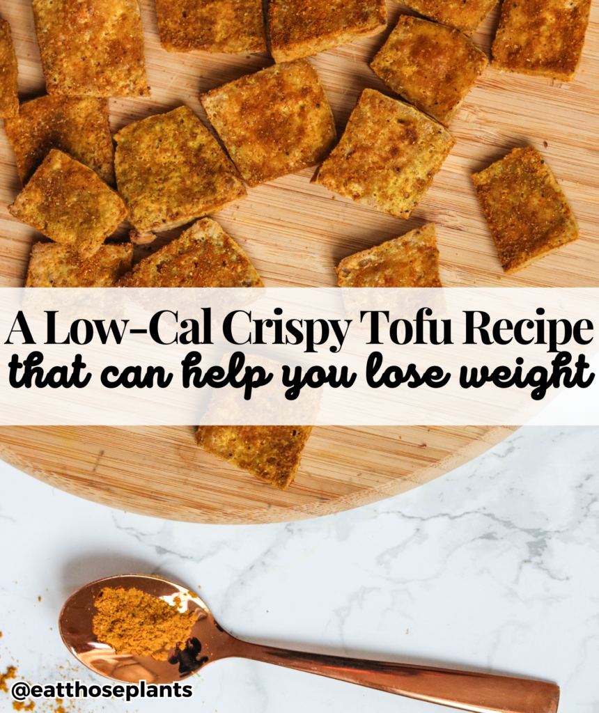 crispy tofu recipe low cal weight loss