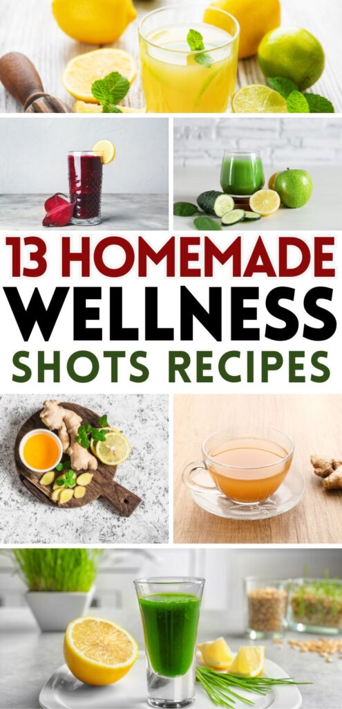 homemade wellness shots recipes