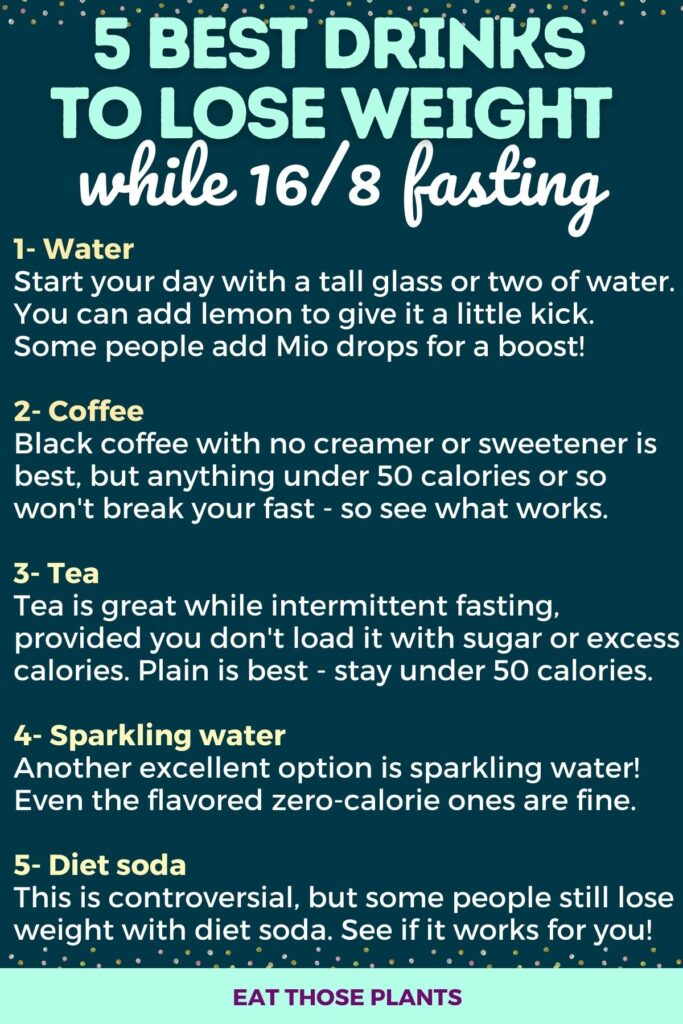 intermittent fasting drinks