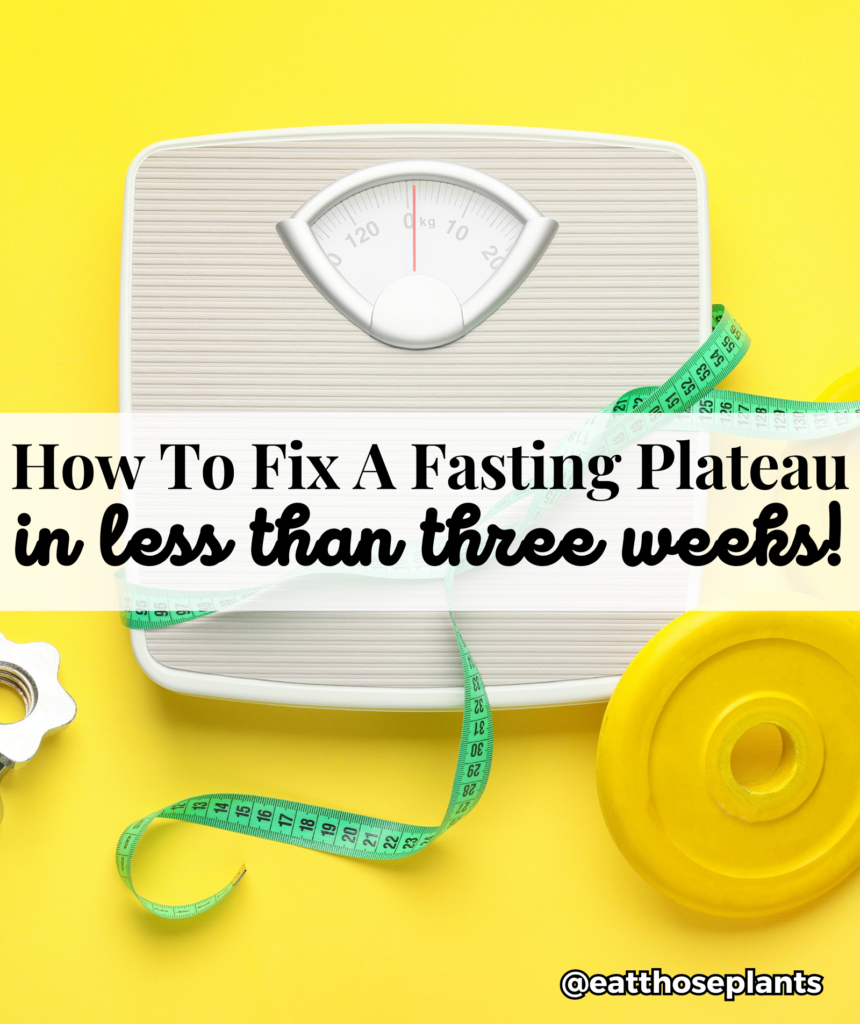 intermittent fasting weight loss plateau