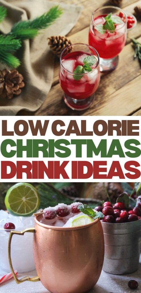 low calorie christmas drink ideas