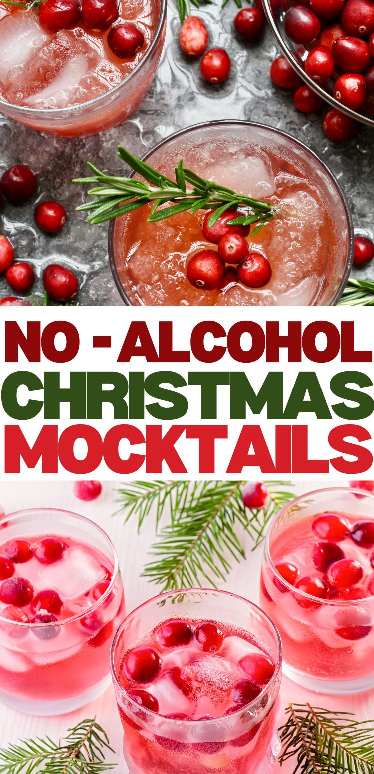 non alcoholic christmas mocktails