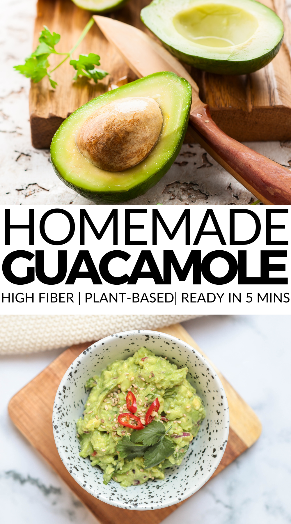 plant based classic guacamole ready in 5 minutes