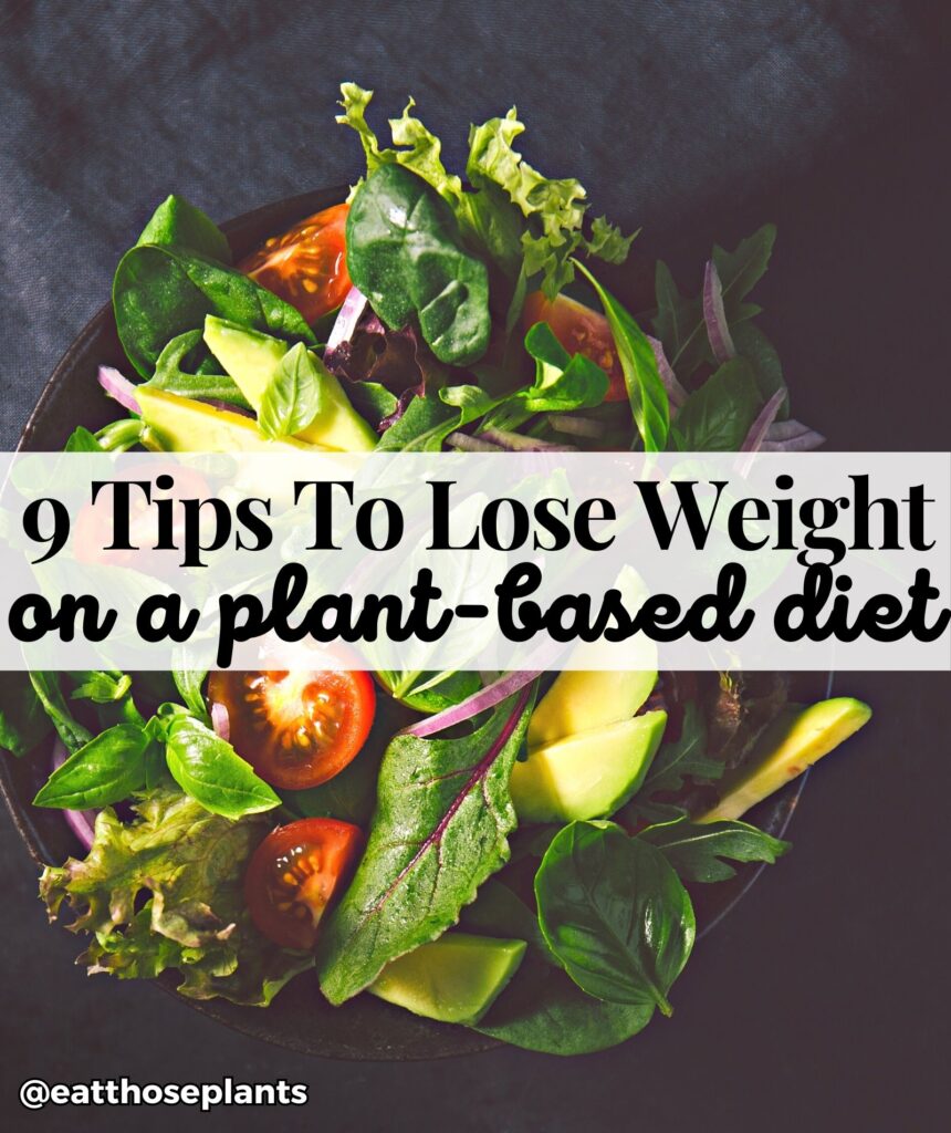 plant based vegan diet weight loss tips beginners