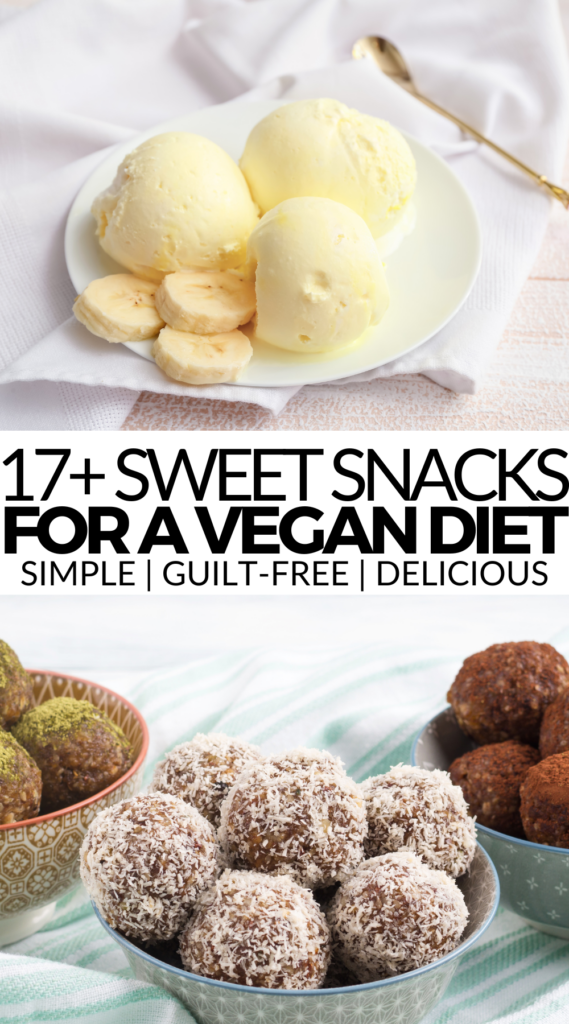 sweet vegan snacks for a plantbased diet