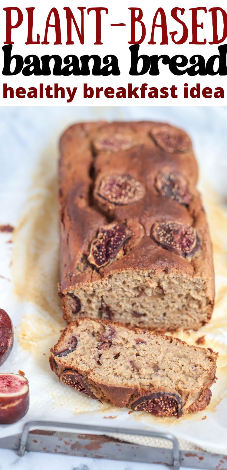 vegan banana bread plant-based