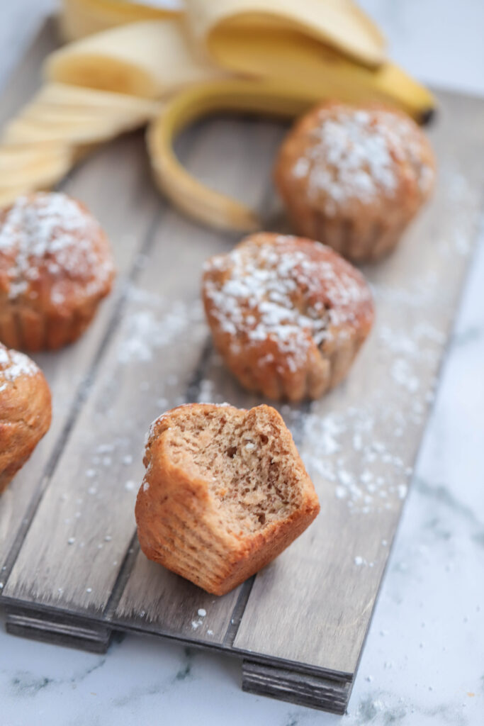 vegan banana muffins plantbased breakfast