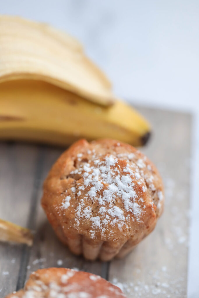 vegan banana muffins plantbased sweets