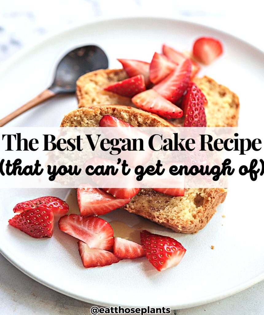 vegan carrot cake strawberries recipe