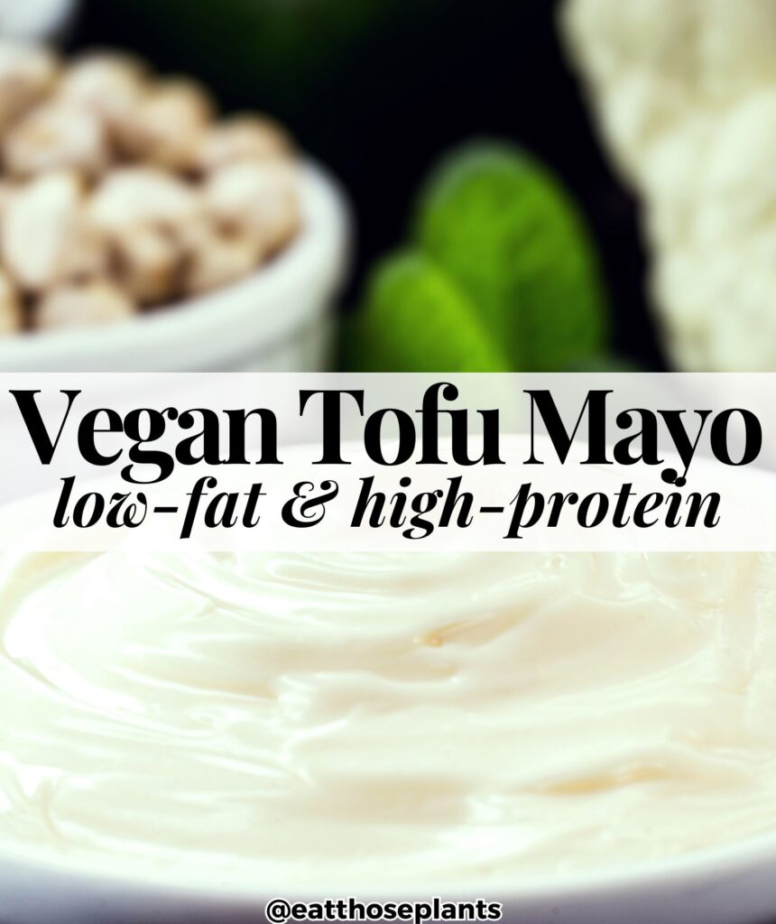 vegan tofu mayo low calorie