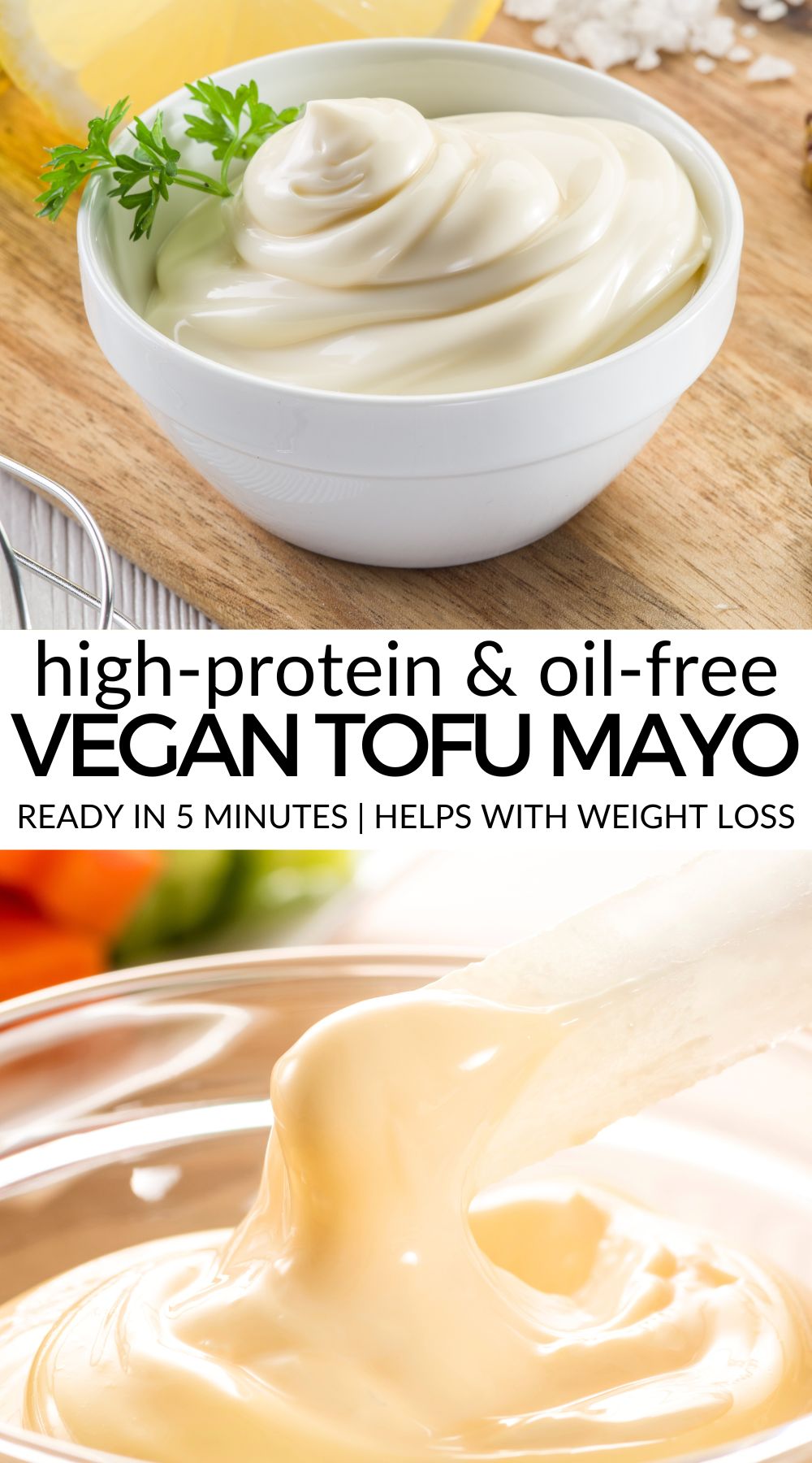 Vegan Tofu Mayonnaise – Eat Those Plants